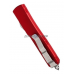 Нож Ultratech T/E Standard Red Tanto Stonewash Plain Microtech складной автоматический MT 123-10RD